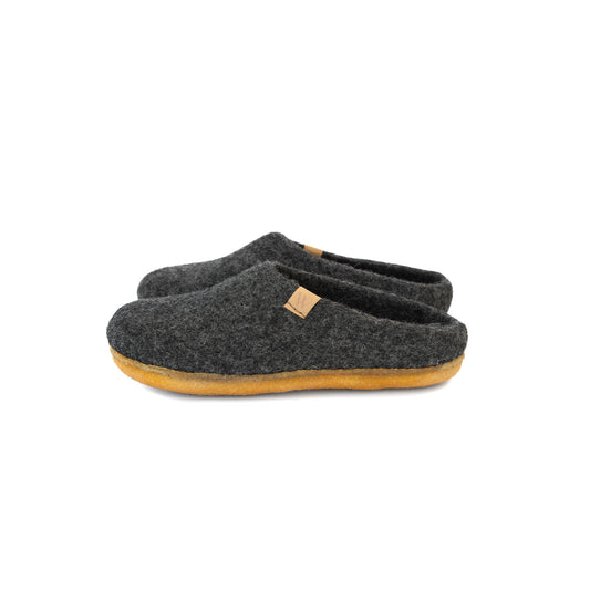 Suffolk Wool Slippers – Rubber Sole