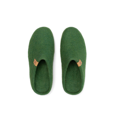 The Suffolk | Wool Slipper | Green